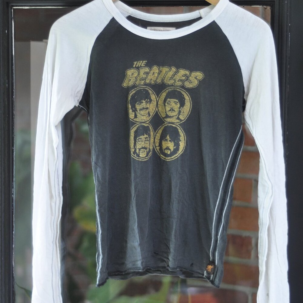 RARE! Trunk LTD Limited Beatles distressed vintage tshirt size 1 small / XS